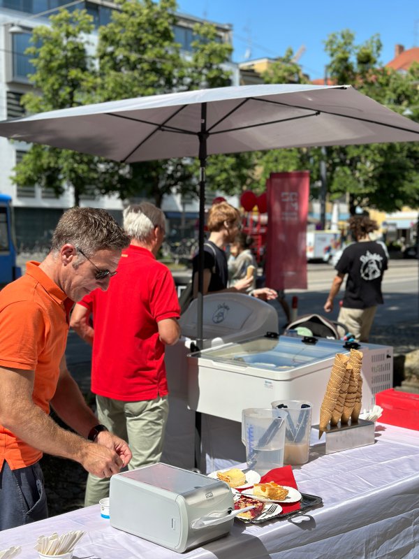 SQM Immobilien Sommerfest Event Eis Patagon