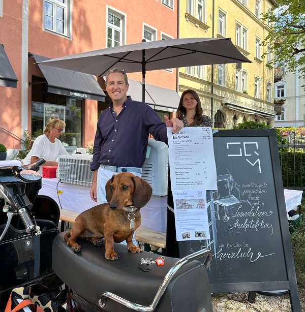 SQM Immobilien Sommerfest Event Eis Patagon