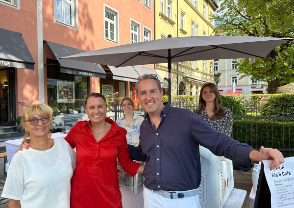 SQM Immobilien Sommerfest Event Eis Patagon